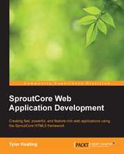 Sproutcore Web Application Development cover image cdn