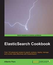 Elasticsearch Cookbook cover image cdn