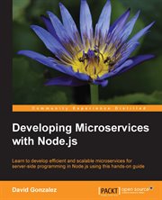 Developing Microservices With Node.js cover image cdn
