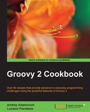 Groovy 2 Cookbook cover image cdn