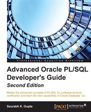 Advanced Oracle Pl/sql Developer's Guide - Second Edition cover image cdn