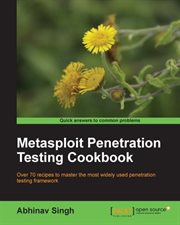 Metasploit Penetration Testing Cookbook cover image cdn