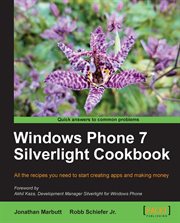 Windows Phone 7 Silverlight Cookbook cover image cdn