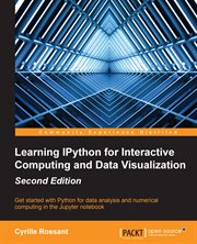 Learning Ipython for Interactive Computing and Data Visualization cover image cdn
