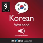 Learn Korean - Level 9: Advanced Korean, Volume 4 cover image cdn