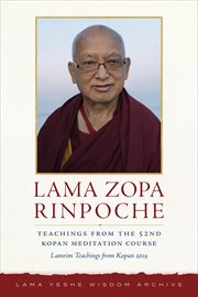 Teachings From the 52nd Kopan Meditation Course: Lamrim Teachings From Kopan 2019 cover image cdn