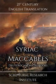 Syriac Maccabees : Deuterocanonical Books cover image cdn