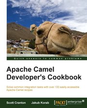 Apache Camel Developer's Cookbook cover image cdn