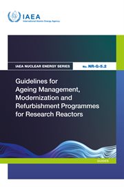 Guidelines for Ageing Management, Modernization and Refurbishment Programmes for Research Reactors cover image cdn