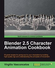 Blender 2.5 Character Animation Cookbook cover image cdn