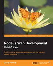 Node.js Web Development - Third Edition cover image cdn
