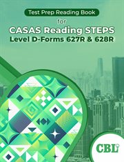 Test Prep Reading Book for CASAS Reading STEPS Level D-Forms 627R and 628R cover image cdn