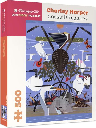 Coastal creatures jigsaw puzzle [500 pieces] cover image cdn