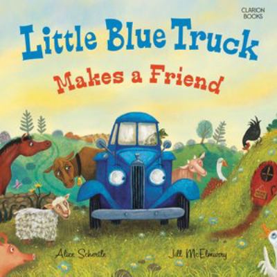 Little blue truck makes a friend  cover image cdn