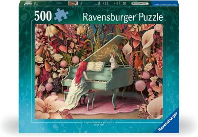 Rabbit recital jigsaw puzzle [500 pieces] cover image cdn