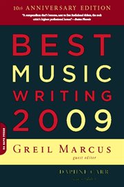 Best Music Writing 2009 cover image cdn