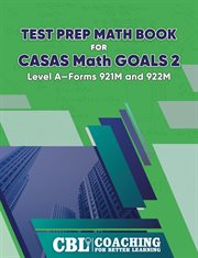 Test Prep Math Book for Casas Math Goals 2 Level A-Forms 921M and 922M cover image cdn