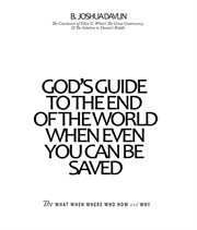 God's Guide to the End of the World : When Even You Can Be Saved cover image cdn