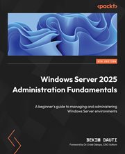 Windows Server 2025 Administration Fundamentals cover image cdn