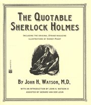The Quotable Sherlock Holmes cover image cdn
