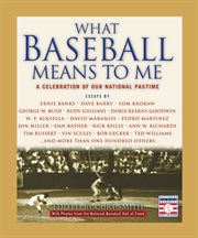 What Baseball Means to Me : A Celebration of Our National Pastime cover image cdn