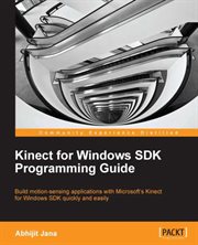 Kinect for Windows SDK Programming Guide cover image cdn