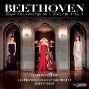 Beethoven: Triple Concerto, Op. 56 & Piano Trio No. 1, Op. 1 No. 1 cover image cdn