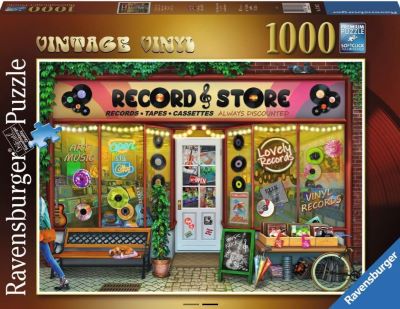 Vintage vinyl jigsaw puzzle [1000 pieces] cover image cdn