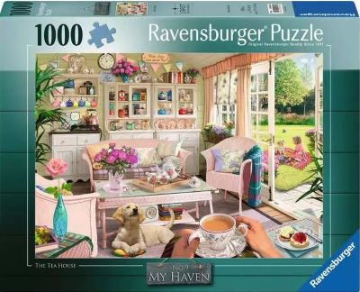 The tea house jigsaw puzzle cover image cdn