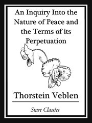 Inquiry into the Nature of Peace and the Terms of Its Perpetuation cover image cdn