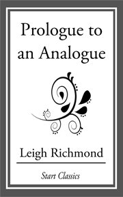 Prologue to an Analogue cover image cdn