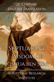Septuagint - Wisdom of Joshua Ben Sira cover image cdn