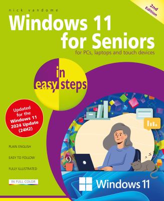 Windows 11 for seniors : for PCs, laptops and tablets  cover image cdn