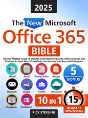 The New Microsoft Office 365 Bible cover image cdn