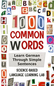 1000 Common Words : Learn German Through Simple Sentences cover image cdn