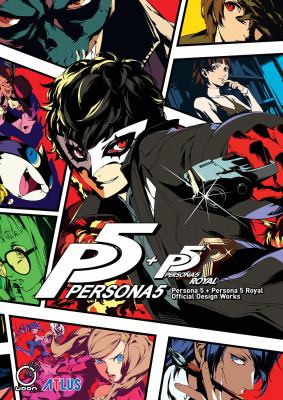 Persona 5 + Persona 5 Royal: official design works cover image cdn
