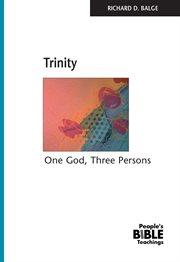 Trinity : One God, Three Persons cover image cdn