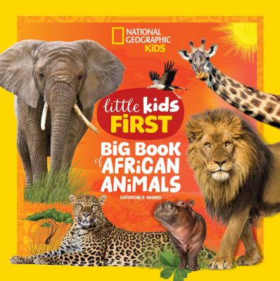 Little kids first big book of African animals  cover image cdn