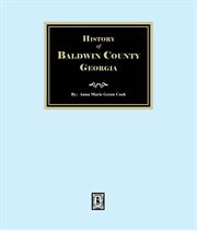 History of Baldwin County, Georgia cover image cdn