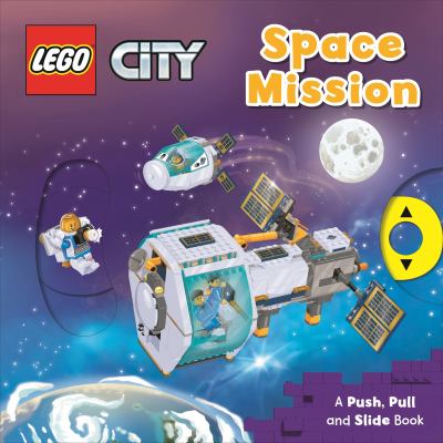 LEGO City. Space Mission : a push, pull and slide book cover image cdn