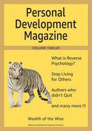 Personal Development Magazine - Volume Twelve cover image cdn