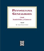 Pennsylvania Genealogies : Chiefly Scotch-irish and German cover image cdn