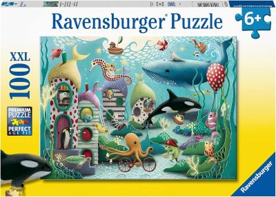 Underwater wonders jigsaw puzzle [100 XXL pieces] cover image cdn