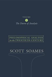 Philosophical Analysis in the Twentieth Century, Volume 1 cover image cdn
