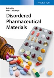 Disordered Pharmaceutical Materials cover image cdn
