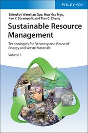 Sustainable Resource Management : Technologies for Recovery and Reuse of Energy and Waste Materials cover image cdn