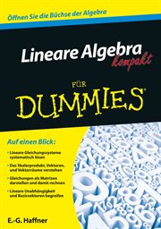 Lineare Algebra Kompakt Für Dummies cover image cdn
