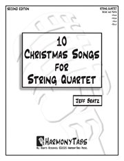 10 Christmas Songs for String Quartet cover image cdn