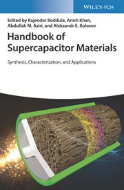 Handbook of Supercapacitor Materials : Synthesis, Characterization, and Applications cover image cdn