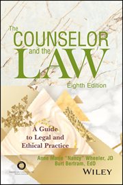 The Counselor and the Law : A Guide to Legal and Ethical Practice cover image cdn